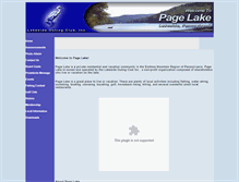 Tablet Screenshot of pagelake.com